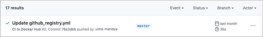 Docker Hub への CI