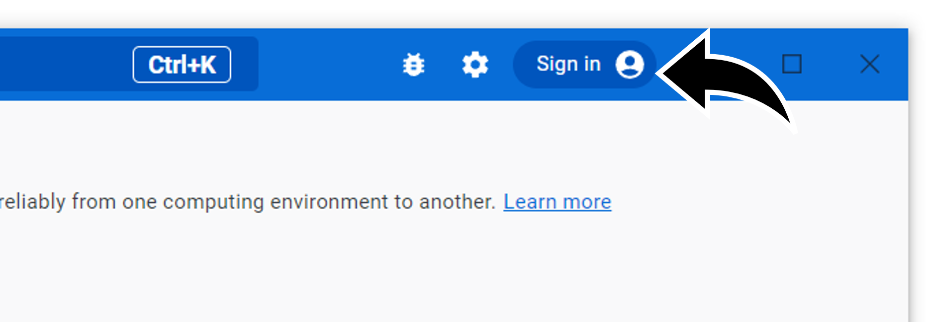 Docker にサインイン